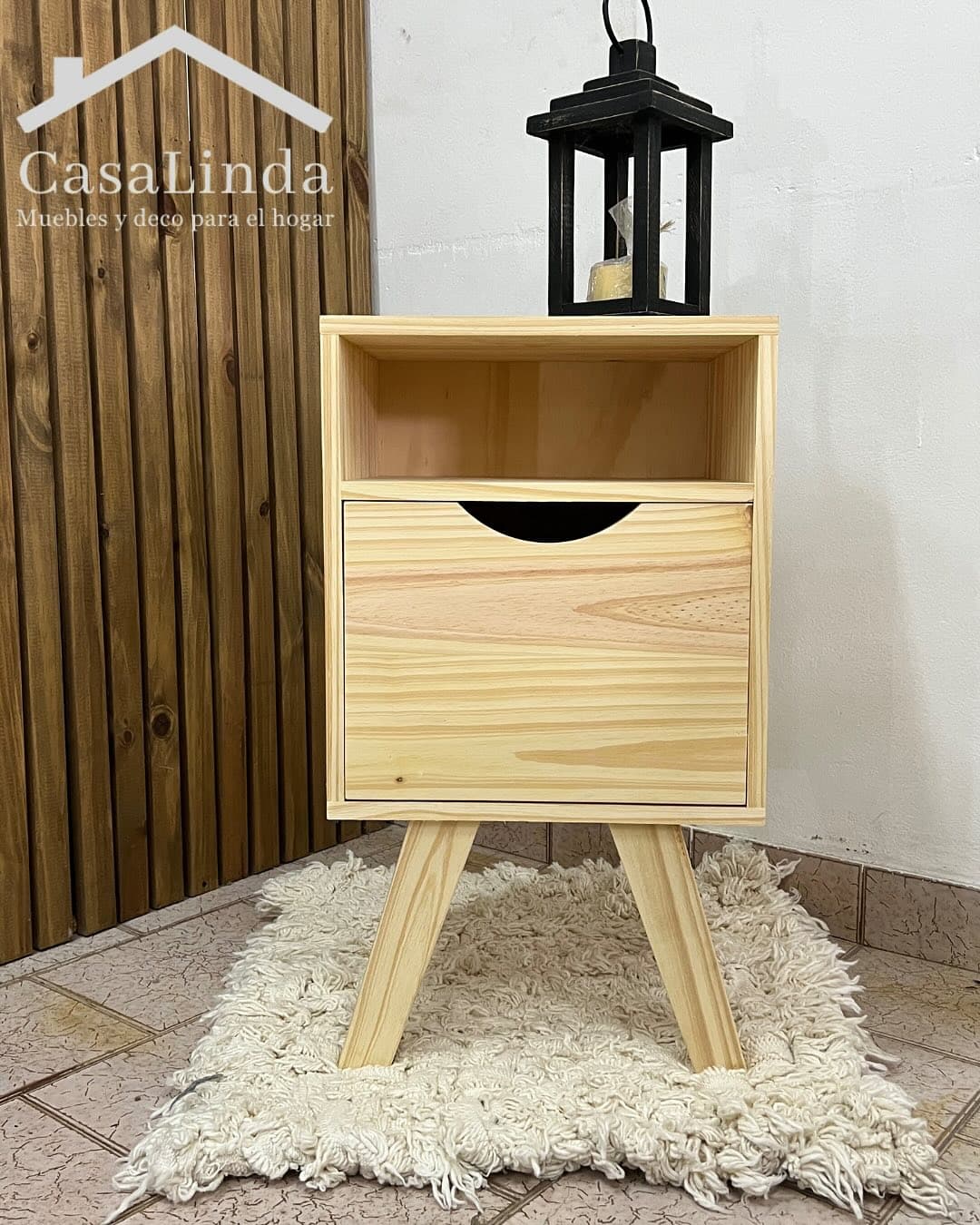 Mesa de luz 1 cajón